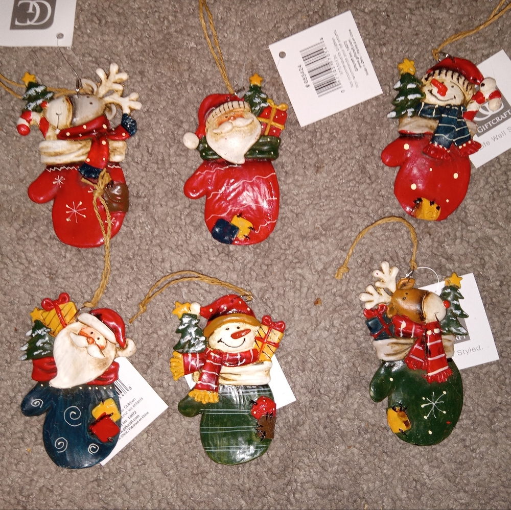Ceramic Christmas Tree Ornaments